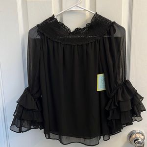 Off the shoulder blouse